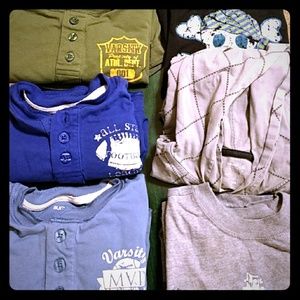 Lot of boys shirts
